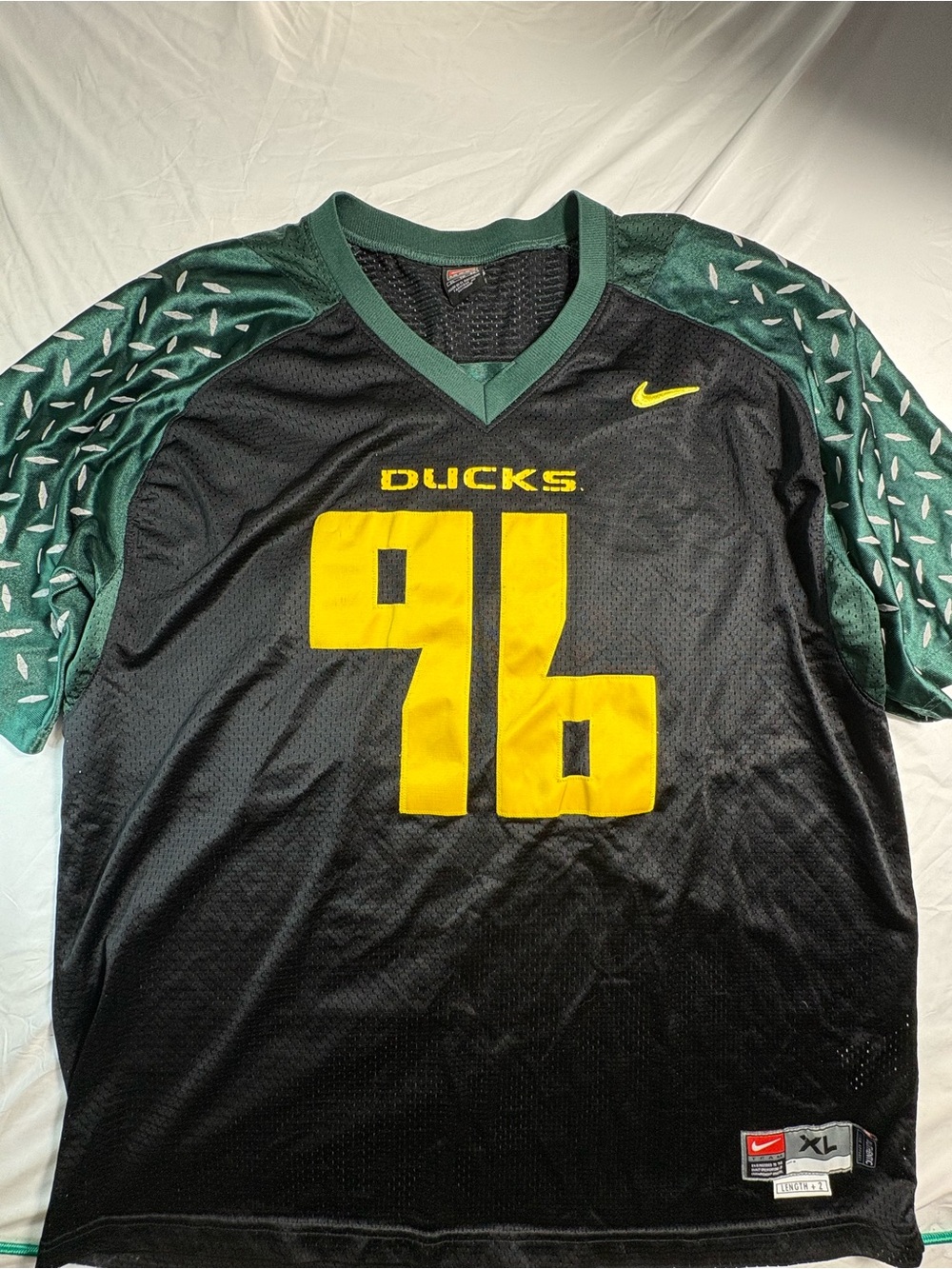 Nike team oregon ducks 96 XL jersey rare